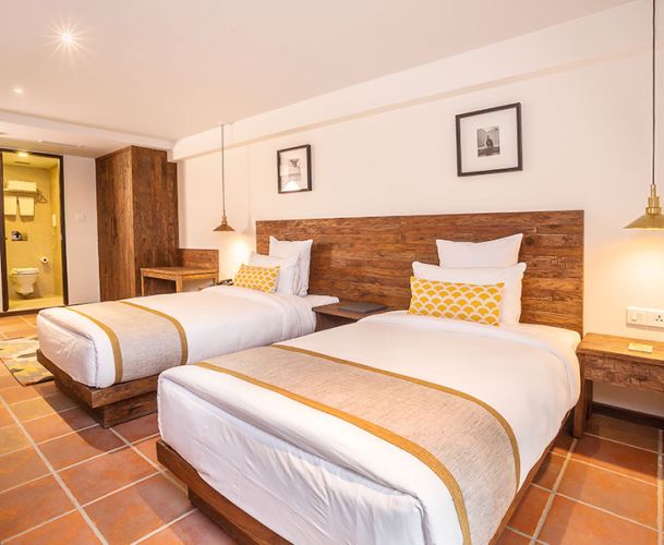 Double Bedroom at hotel roadhouse